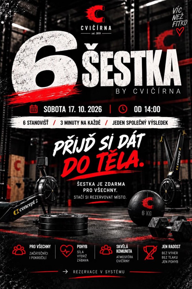 6 ŠESTKA by Cvičírna